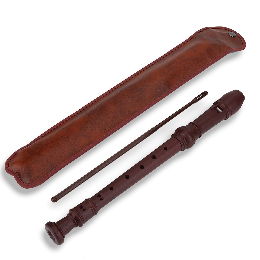 Soprano Recorder Plastic - 8-otworowa, wysokotonowa fletna sopranowa, plastikowy instrument,