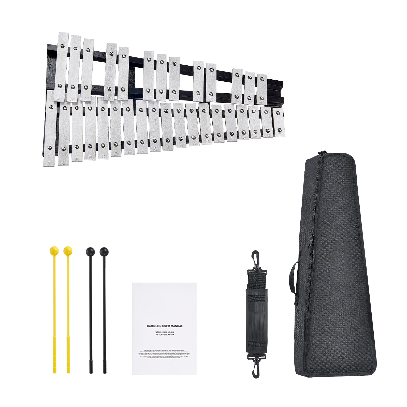 Musical Instrument Harmonium - SucceBuy 32-tonowy Glockenspiel Xylofon Zestaw Instrumentów