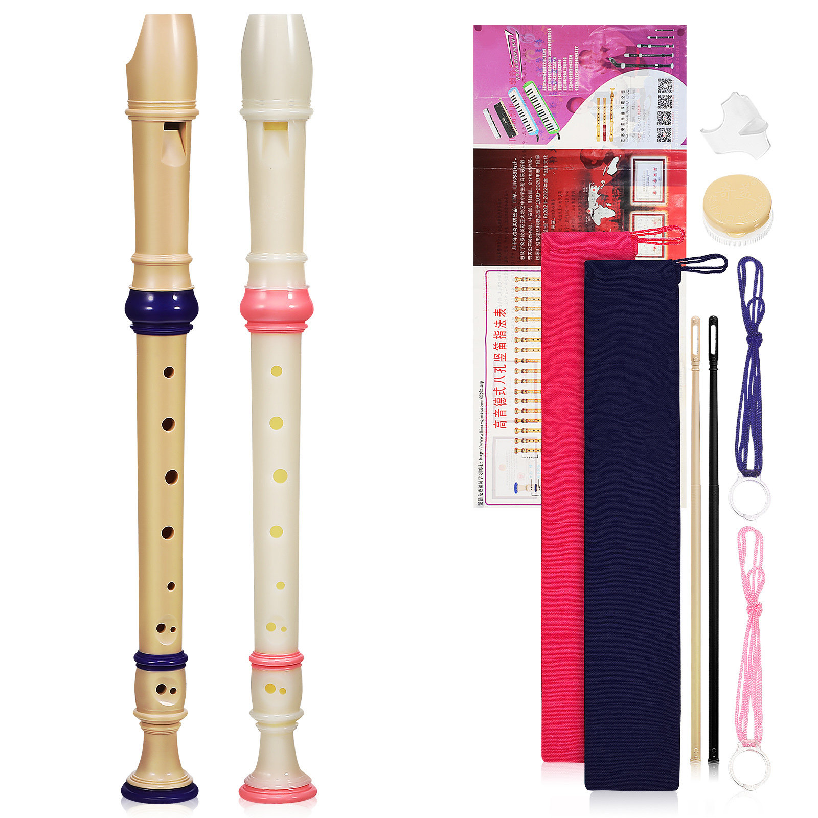 2 sztuki fletów sopranowych, 8 – Soprano Recorder Plastic recenzja i cena