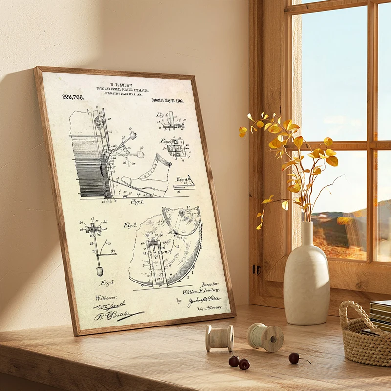 Patentowany, stylowy, antyczny – Picture Of Musical Instrument recenzja i cena
