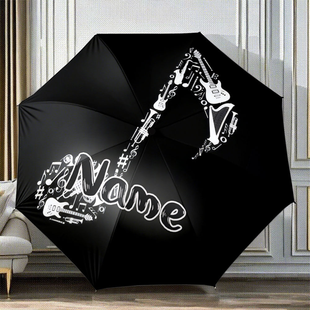 Parasol z personalizowanym nad – Musical Instrument And Names recenzja i cena